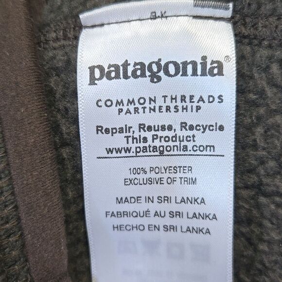 Patagonia Men's Better Sweater Fleece Jacket Size XL Full Zip Company Logo - Picture 6 of 15